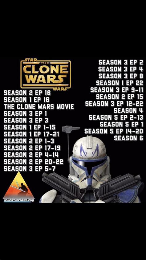 which order to watch star wars clone wars|star wars clone correct order.